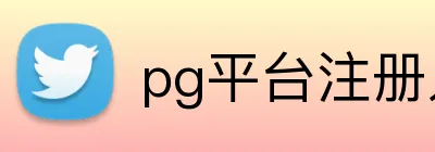 pg平台注册入口 Logo